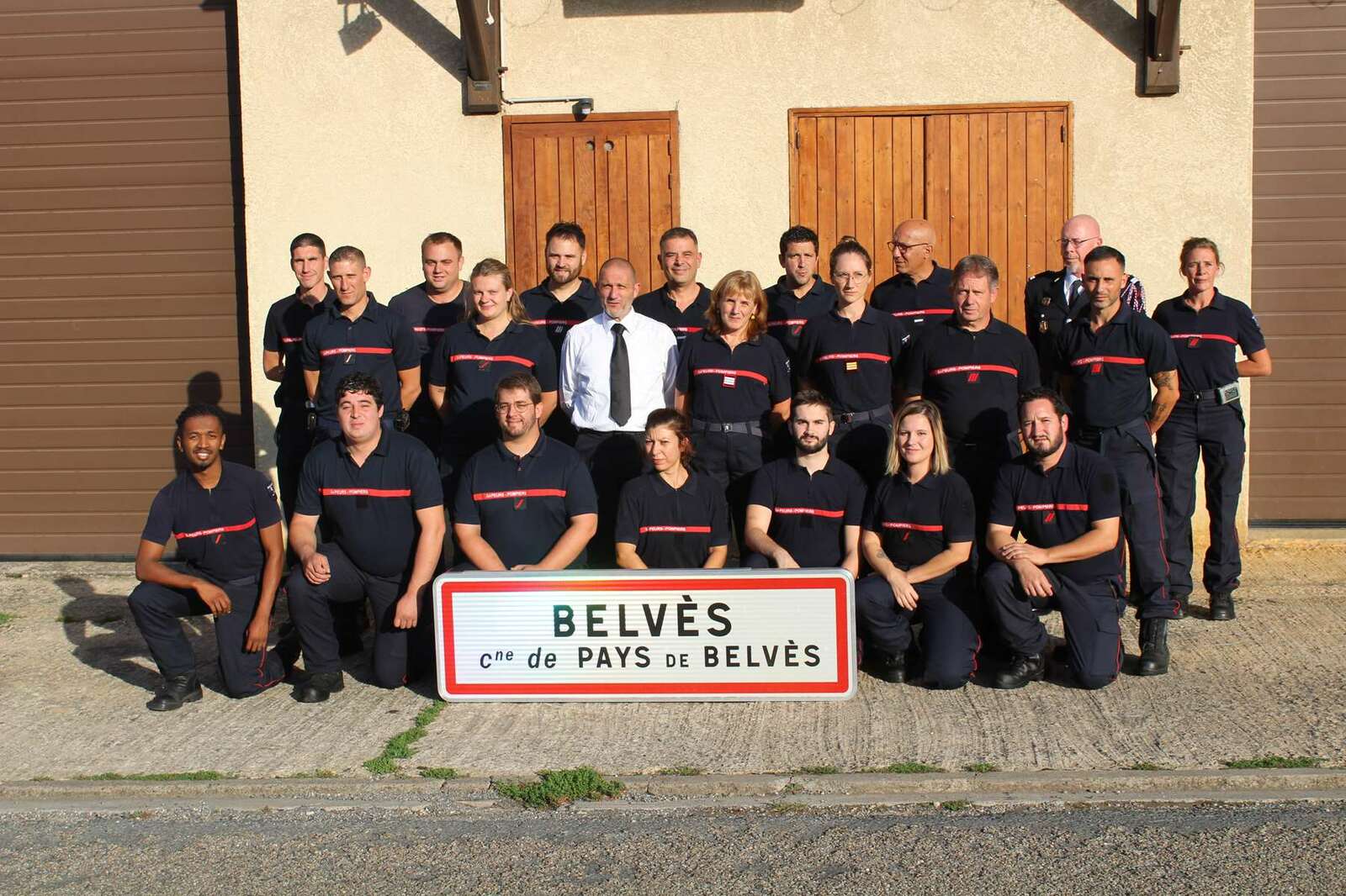 Belvès : Cérémonie annuelle centre de secours principal