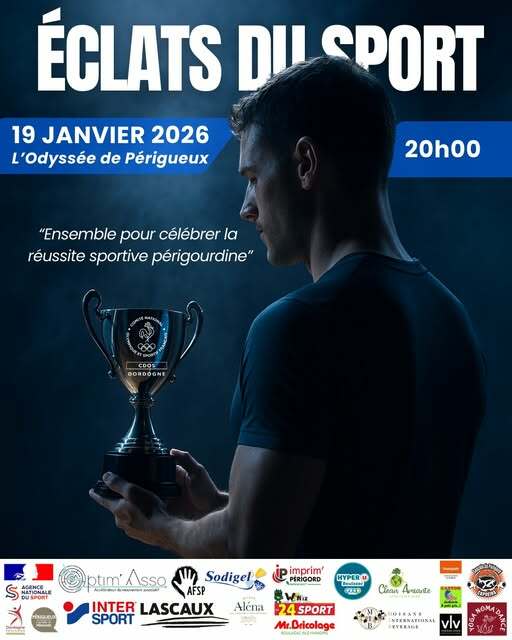 Périgueux : Cérémonie des Eclats du Sport 2025