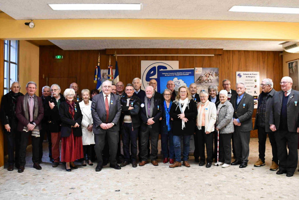 Bergerac : remise de médailles ministérielles et plaquette fédérale 6 mars 2026