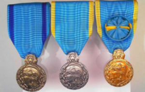Médaille d'Or et d'Argent : Promotion du 1er janvier 2021 