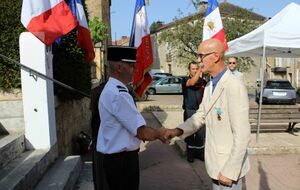 Belvès : remise médaille ministérielle le 18 juin 2022