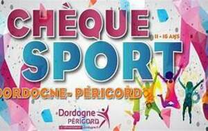 Le dispositif chèque sport Dordogne-Périgord est prolongé jusqu'au 30 novembre