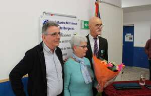 Bergerac : dévoilement d'une plaque en l'honneur de Jean LEFEVRE