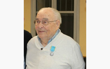 Bergerac : Les Enfants de France rendent hommage  à M. Jean LEFEVRE