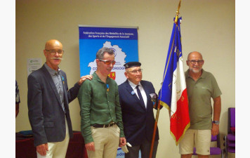 Cyclotourisme : Arnaud LEGRAND médaillé de bronze