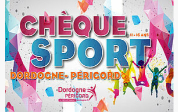 "Chèque-sport Dordogne-Périgord" : un coup de pouce financier