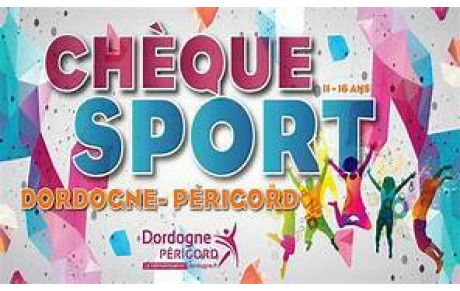 « Chèque-sport Dordogne-Périgord »