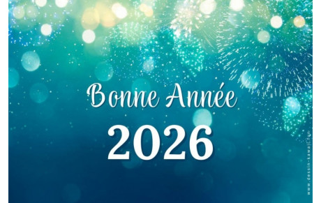 Meilleurs voeux 2026 !