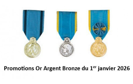 Dordogne : Les médaillés du 1er janvier 2026 de la médaille ministérielle de la jeunesse sports et engagement associatif