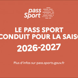 Le Dispositif Pass sport pour 2026/2027 reconduit