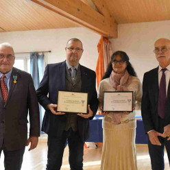 Bergerac : remise de 2 diplômes de la médaille ministérielle
